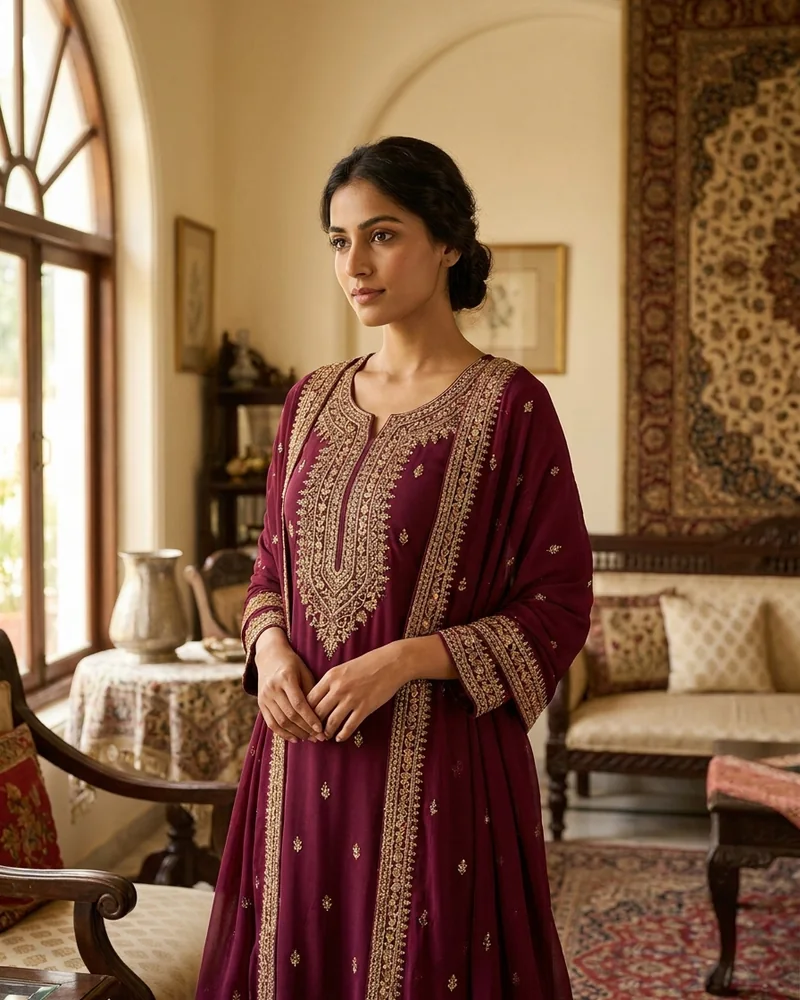 Bani Embroidered Kurta Set