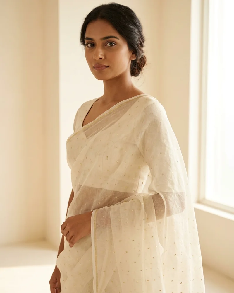 Meher Chanderi Saree