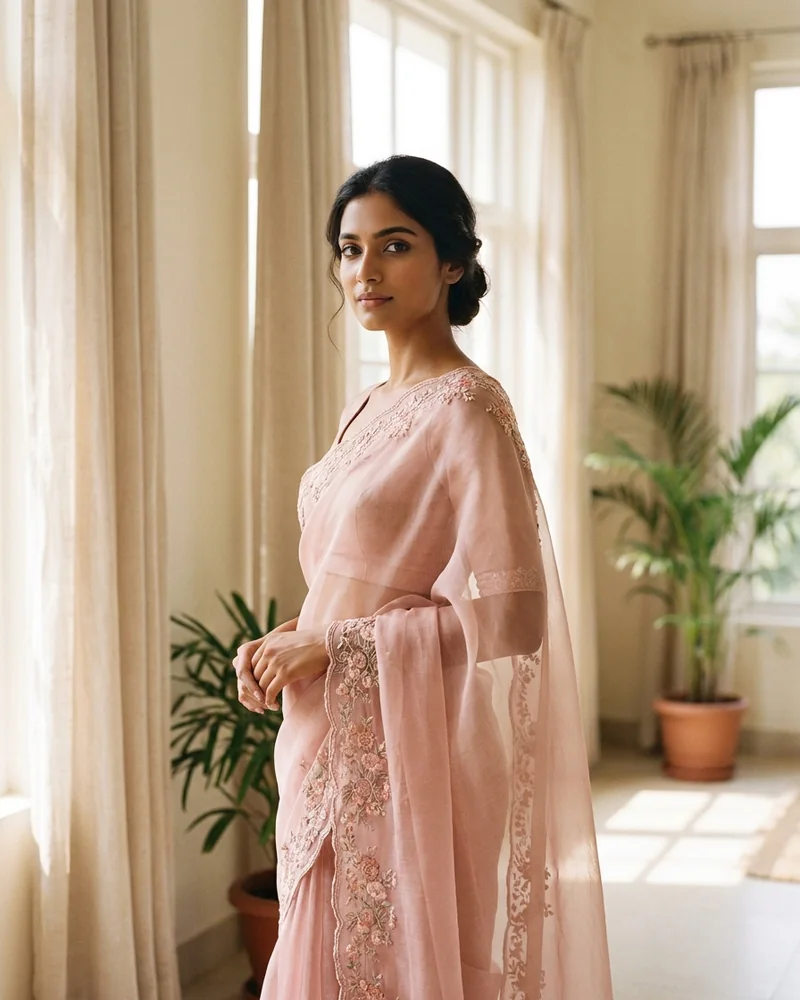 Roohi Organza Saree